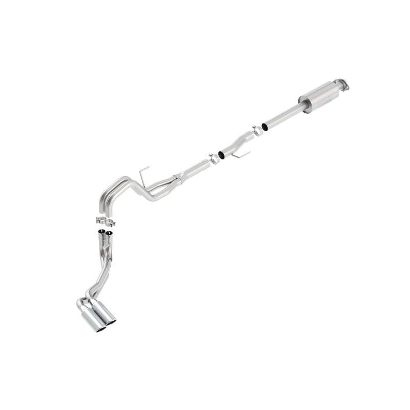 Borla 15-16 Ford F-150 3.5L EcoBoost Ext. Cab Std. Bed Catback Exhaust ATAK Truck Side Exit-SR1 Performance