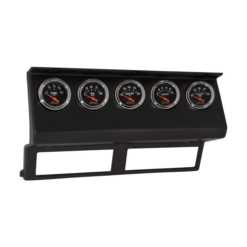 Autometer 87-96 Jeep Wrangler YJ 7pc Direct-Fit Dash Gauge Kit-SR1 Performance