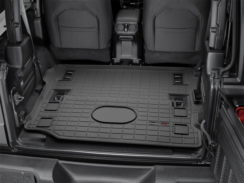WeatherTech 2018+ Jeep Wrangler JL Cargo Liner - Black for Complete Trunk Protection
