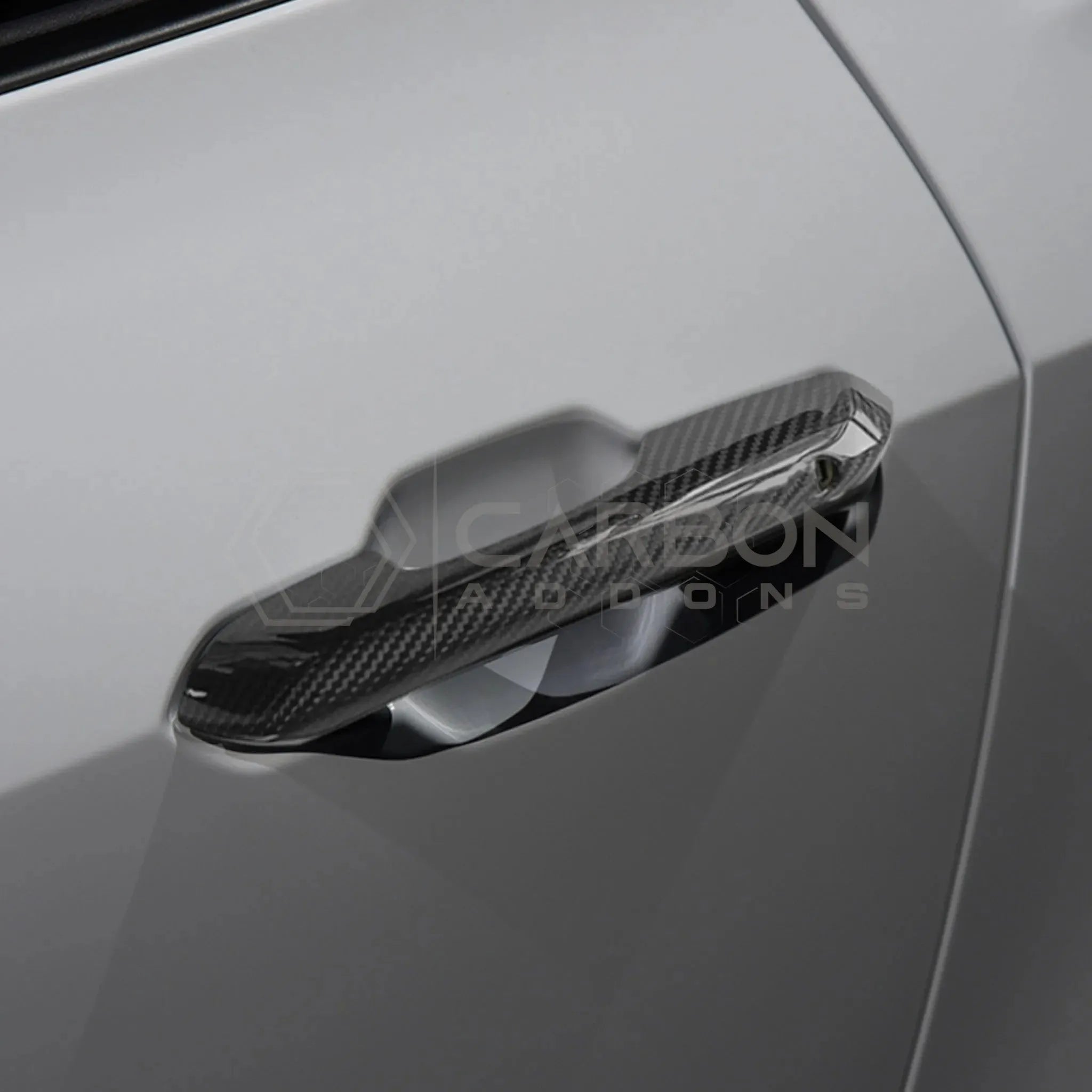 2024+ S650 Mustang Hard Carbon Fiber Exterior Door Handle Cover