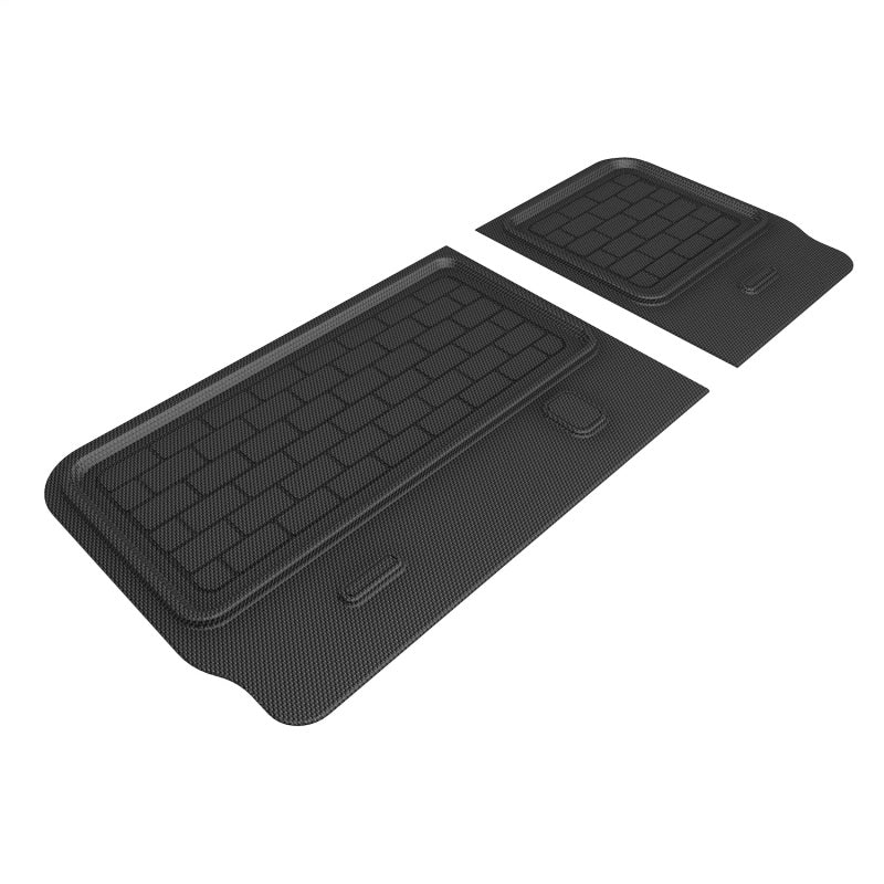 3D Maxpider 22-24 Tesla Model X 5 & 7-Seat Kagu Black Seatback Protector-SR1 Performance