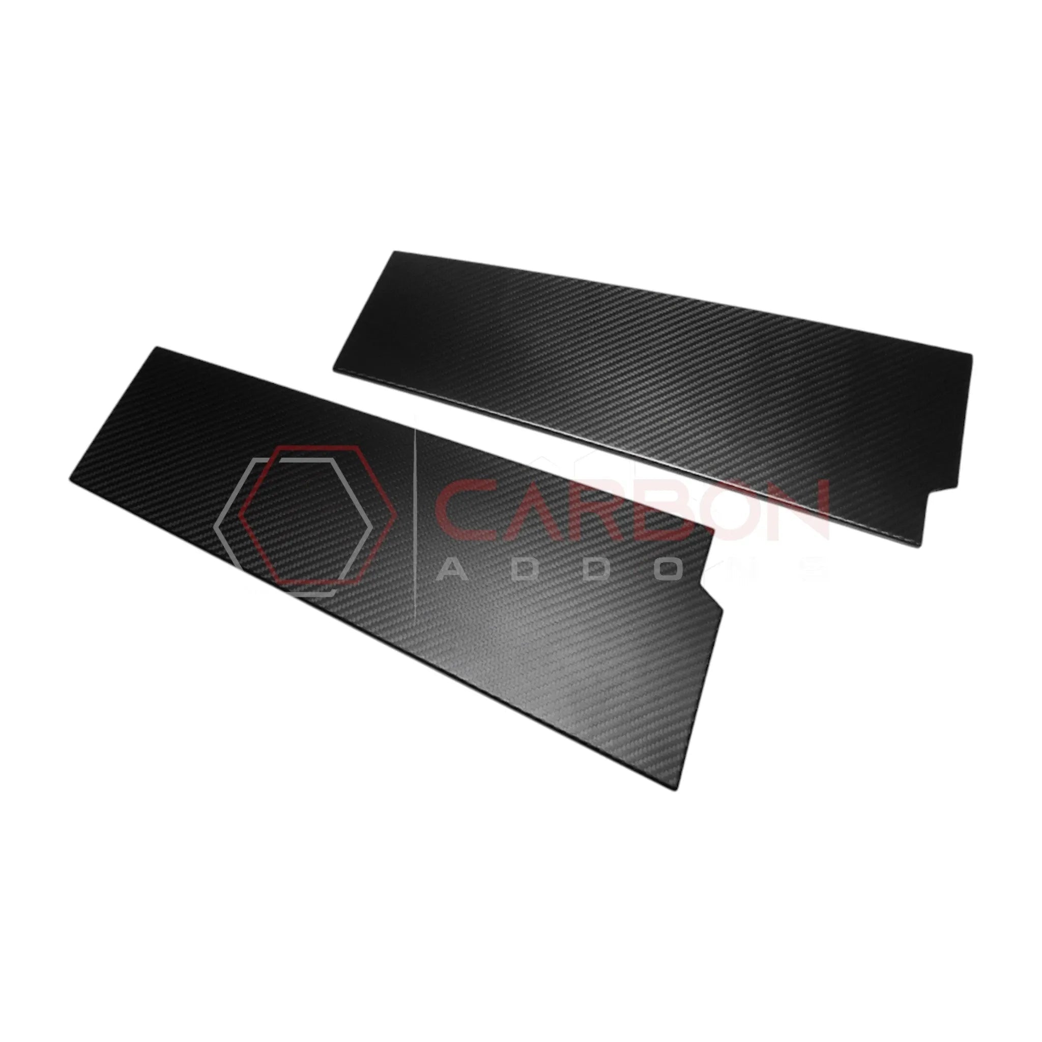 2021+ Bronco Real Carbon Fiber B-Pillar Trim Covers