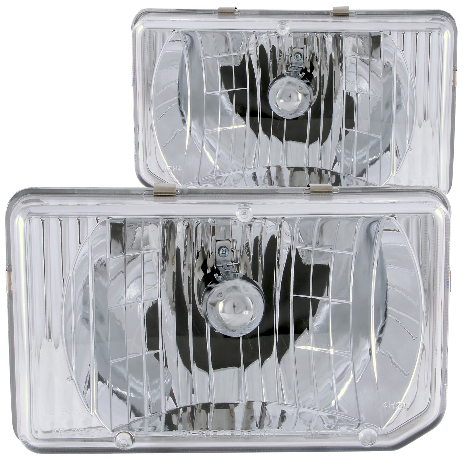 NISSAN HARDBODY 88-89 / PATHFINDER 87-95 CRYSTAL HEADLIGHTS CHROME