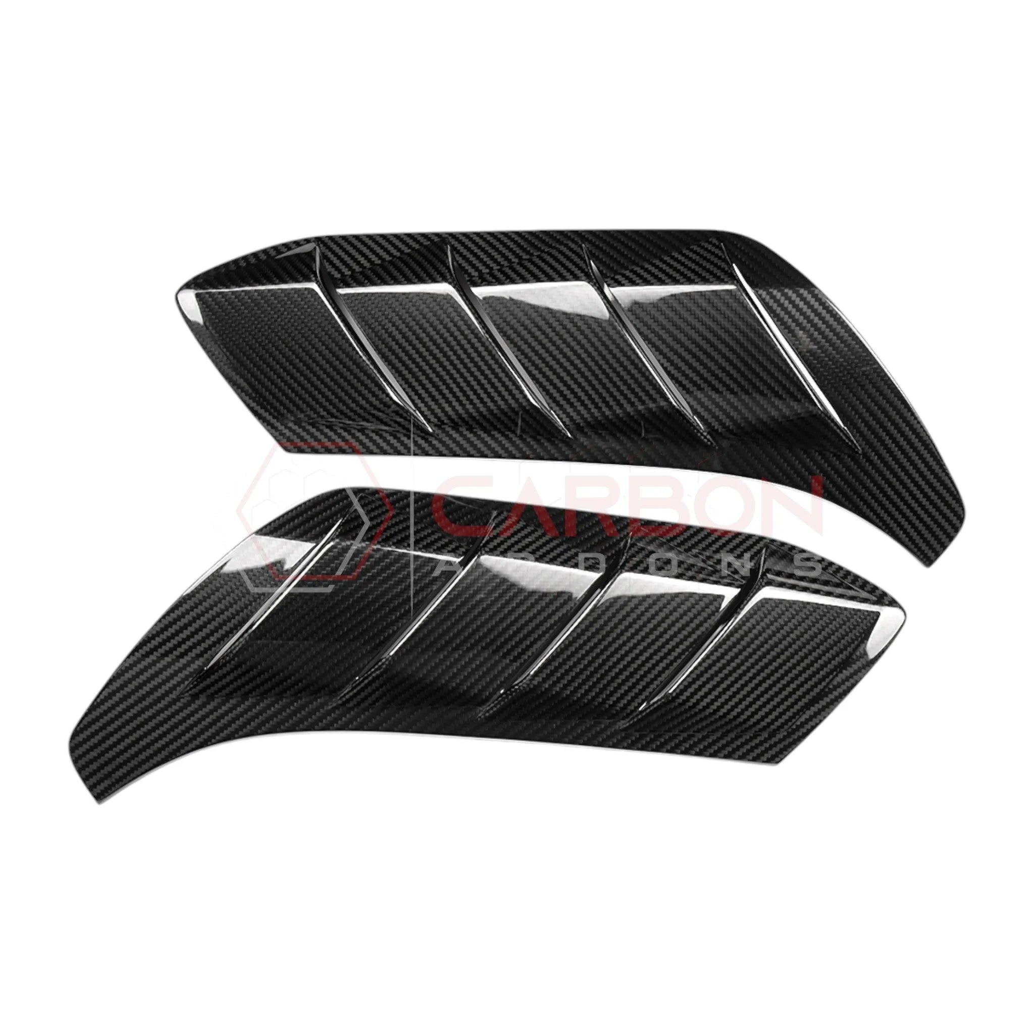 2021+ Bronco Raptor Real Carbon Fiber Fender Vent Trim Covers