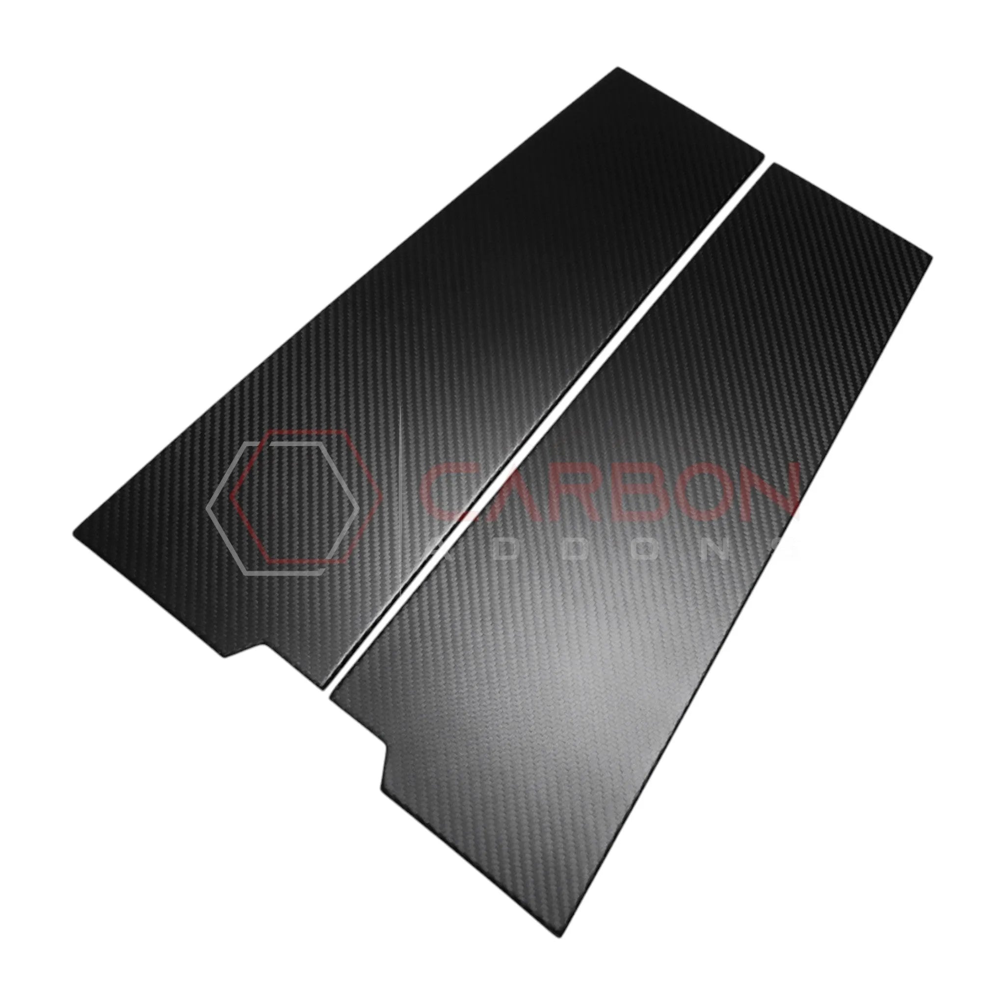 2021+ Bronco Real Carbon Fiber B-Pillar Trim Covers