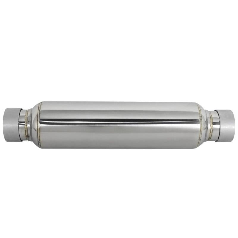 aFe MACH Force-Xp 304 Stainless Steel Resonator 2.5in Inlet/Outlet x 4in Dia x 15in Body x 19in L-SR1 Performance