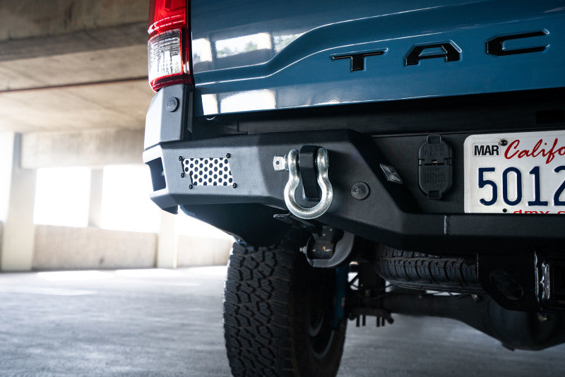 DV8 Offroad 16-23 Toyota Tacoma MTO Series Rear Bumper with Light Mounts and Recovery Points