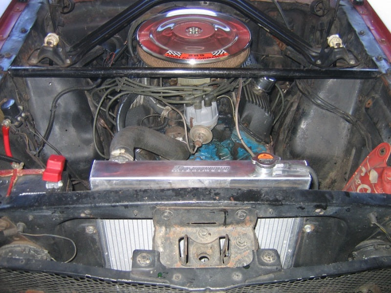 Mishimoto 1964-1966 Ford Mustang Aluminum Radiator with 289 V8 - Performance Upgrade