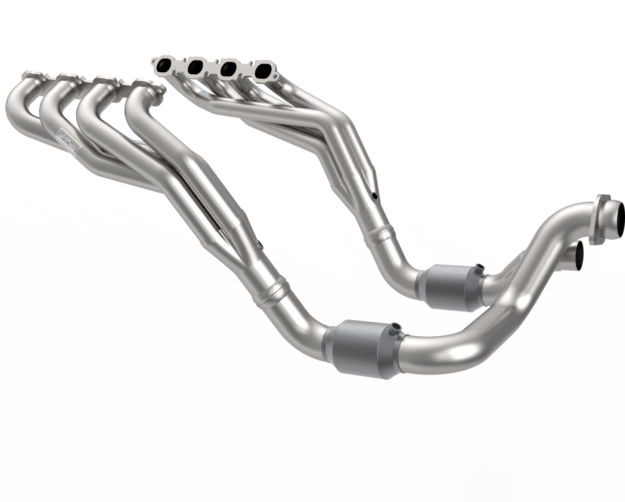 1 7/8" Header & H.O. GREEN Cat Connection Kit. 2020-22 F250/F350 Super Duty 7.3L
