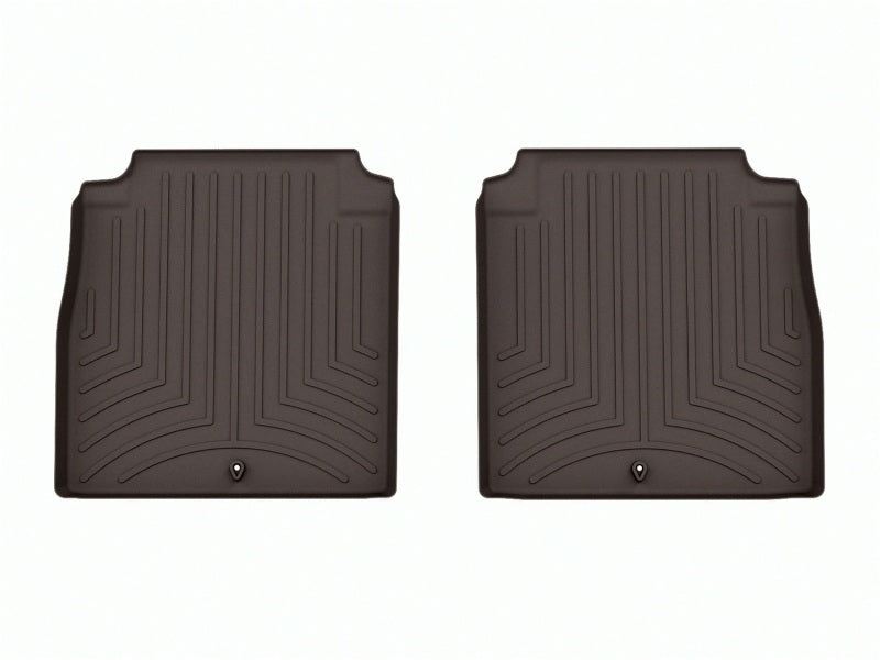 WeatherTech DigitalFit Rear FloorLiner for 2023-2024 Genesis G90 - Cocoa