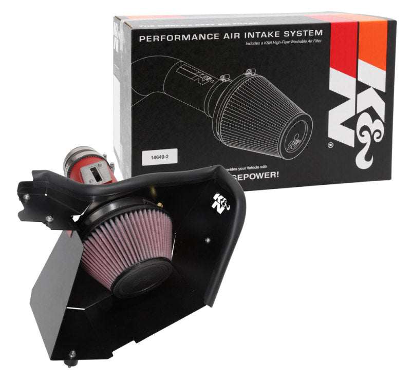 K&N 17-18 Honda Civic Type-R L4-2.0L F/I Typhoon Air Intake-SR1 Performance
