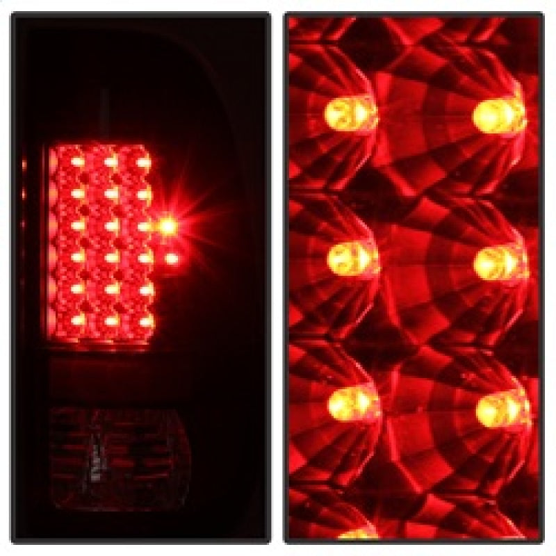 Xtune Ford Super Duty 08-15 LED Tail Lights Black ALT-JH-FS08-LED-BK-SR1 Performance