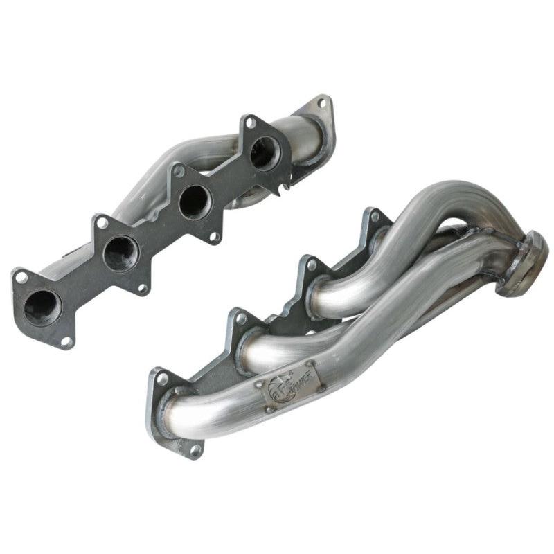 aFe Twisted Steel 409SS Shorty Header 04-10 Ford F-150 V8-5.4L