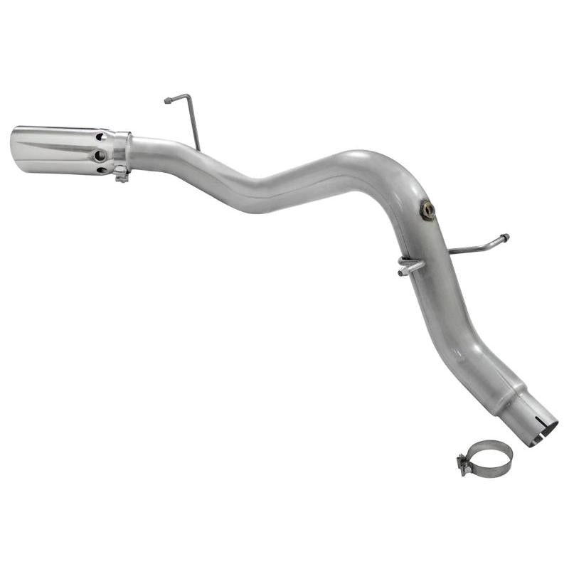 aFe LARGE BORE HD 3.5in DPF-Back Alum Exhaust w/Polished Tip 2016 GM Colorado/Canyon 2.8L (td)