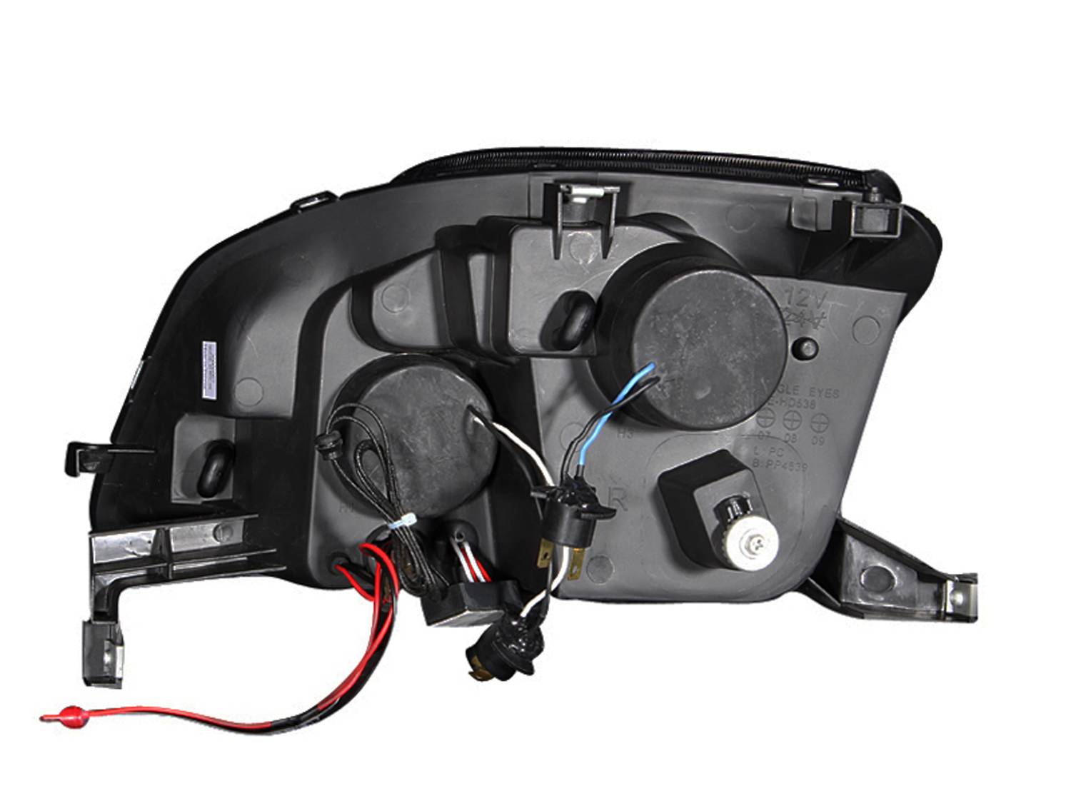 HONDA PRELUDE 97-01 PROJECTOR LED HALO HEADLIGHTS CHROME