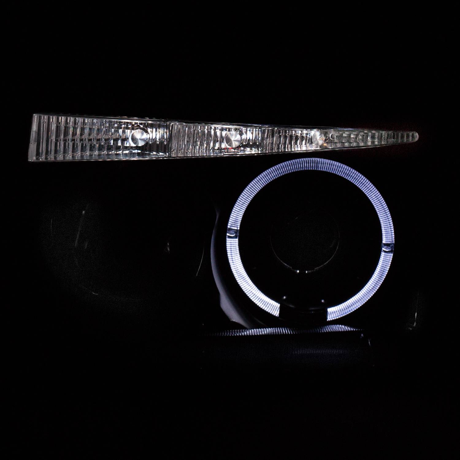 SCION XB 04-07 PROJECTOR HALO HEADLIGHTS BLACK