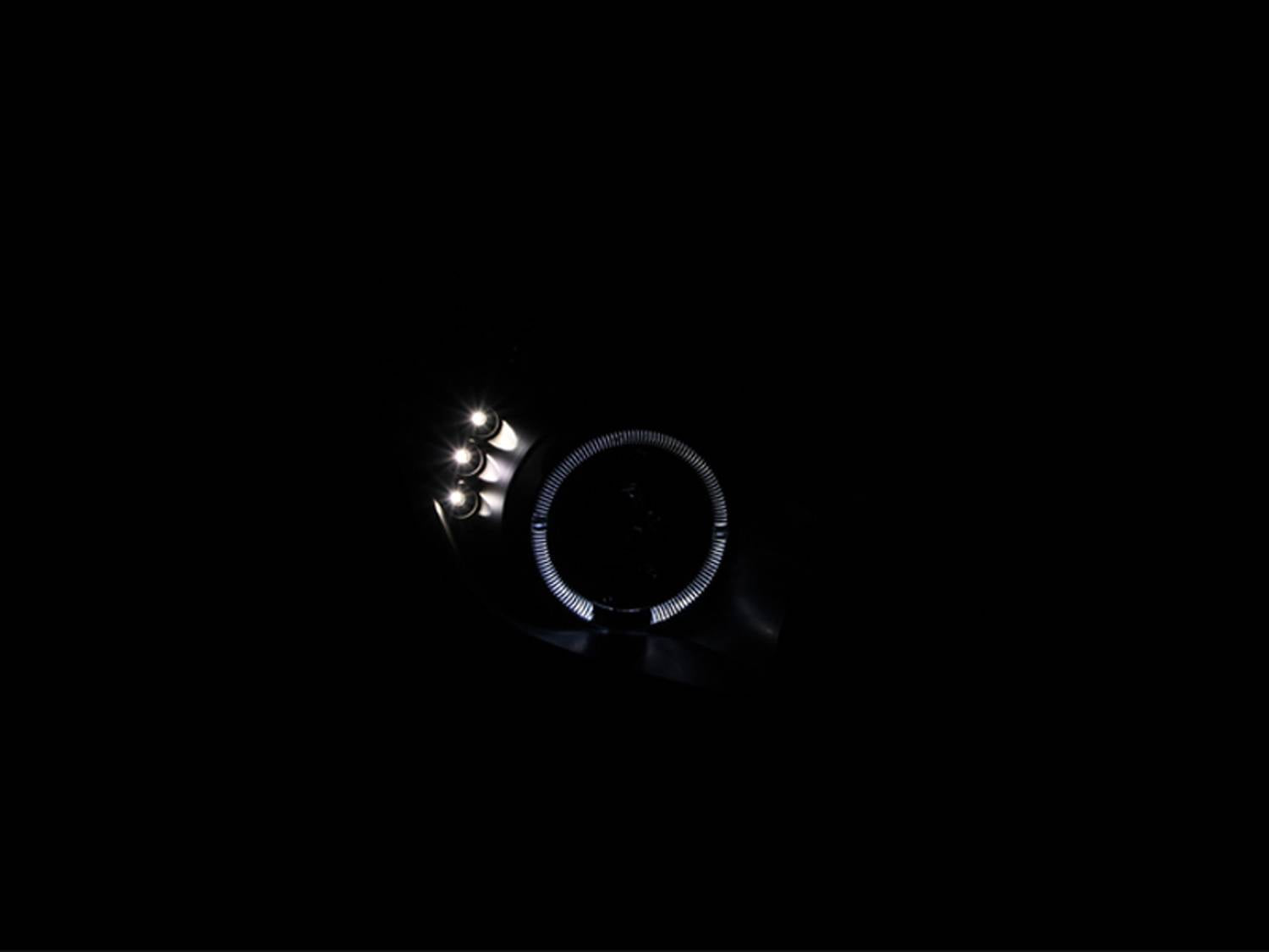 TOYOTA CELICA 00-05 PROJECTOR HEADLIGHTS HALO BLACK (NOT FOR HID MODEL)