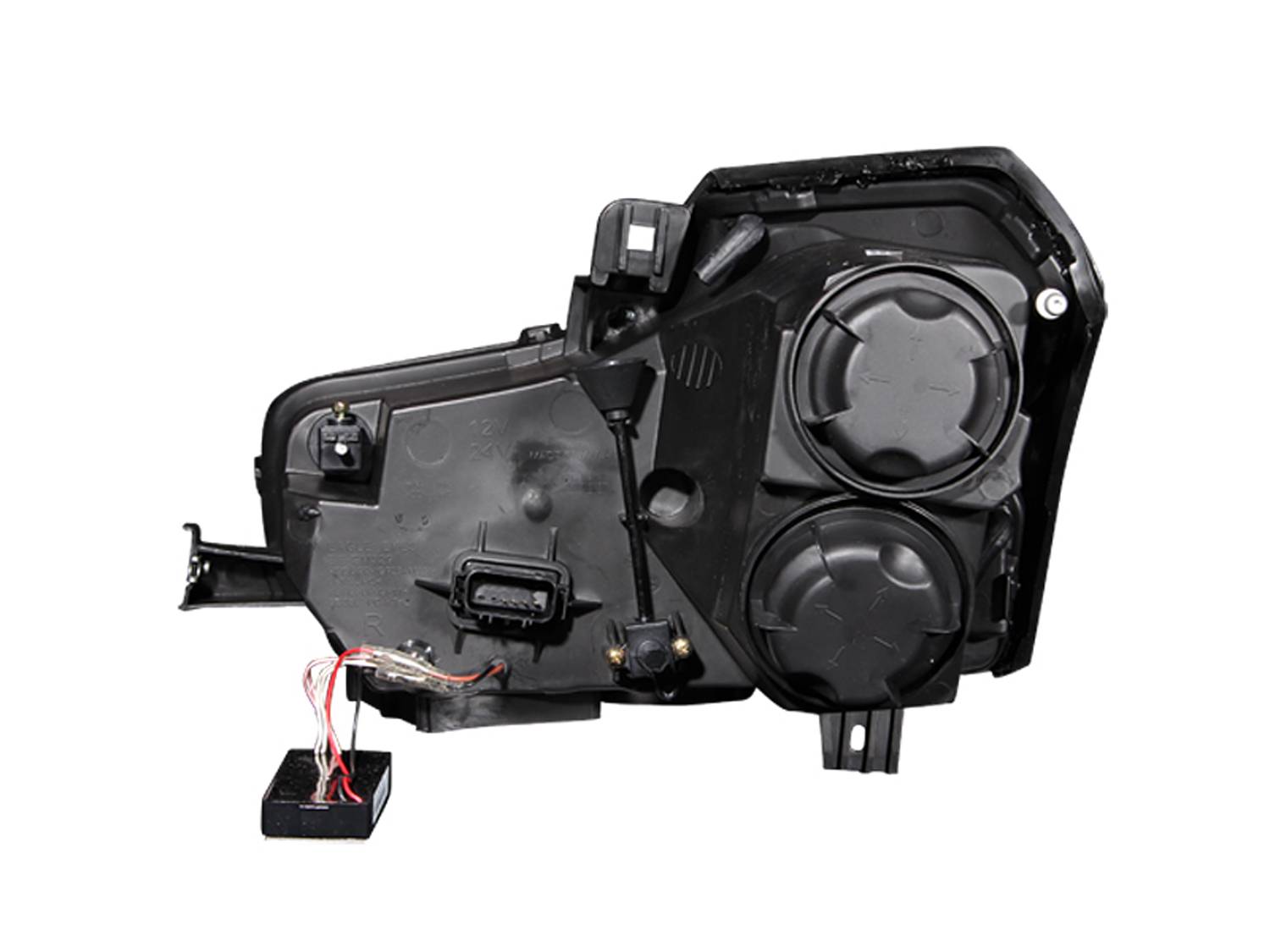 CADILLAC CTS 03-07 PROJECTOR HALO HEADLIGHTS BLACK