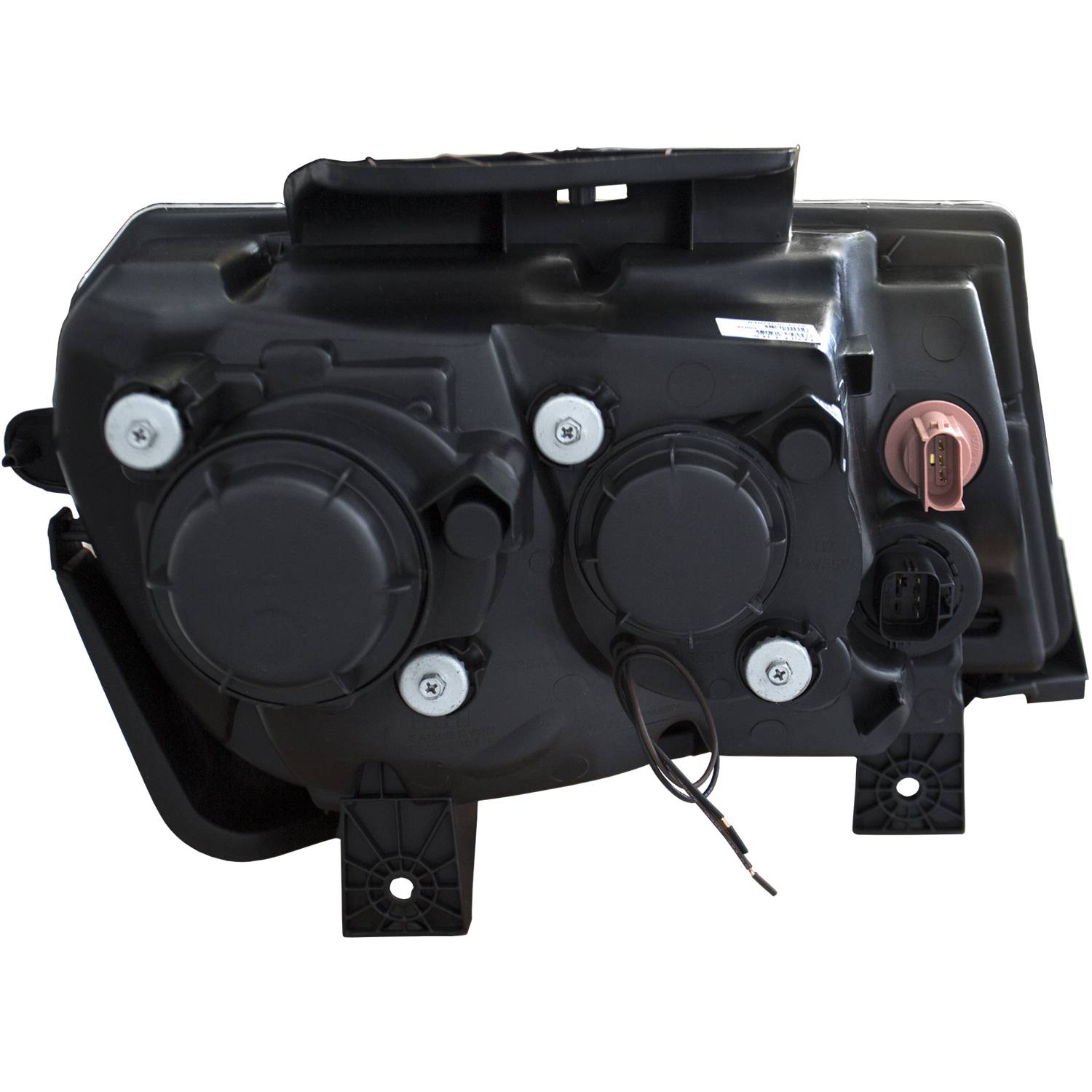 CHEVY CAMARO 14-15 PROJECTOR U-BAR HEADLIGHTS BLACK