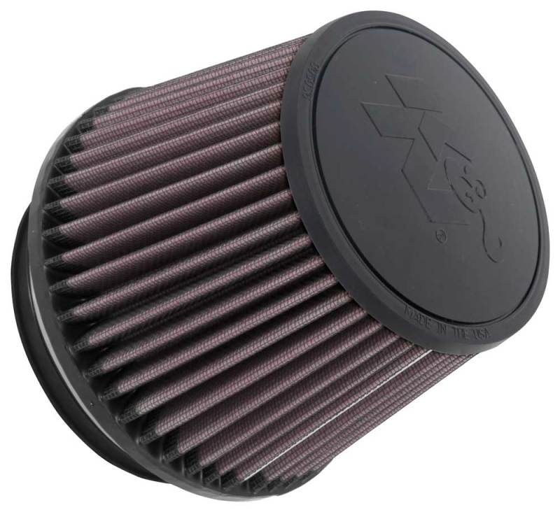 K&N Filter Universal X Stream Clamp-On 4-1/2in Flange 5-7/8in Base 4-1/2in Top 4-1/2in Height-SR1 Performance