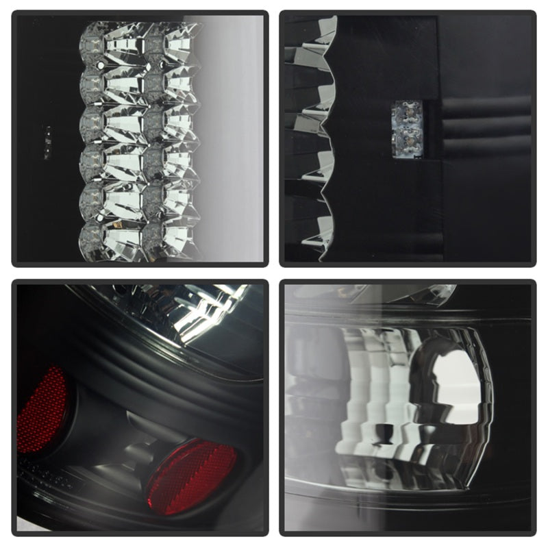 Spyder Ford F150 side 04-08 (Not Fit Heritage & SVT)LED Tail Lights Blk Smke ALT-YD-FF15004-LED-BSM-SR1 Performance