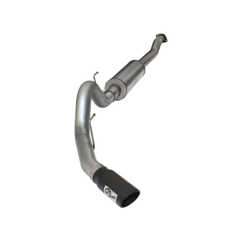 aFe MACHForce XP SS Exhaust 4in Cat-Back w/ Black Tip 2015 Ford F-150 EcoBoost V6 2.7/3.5Ltt-SR1 Performance
