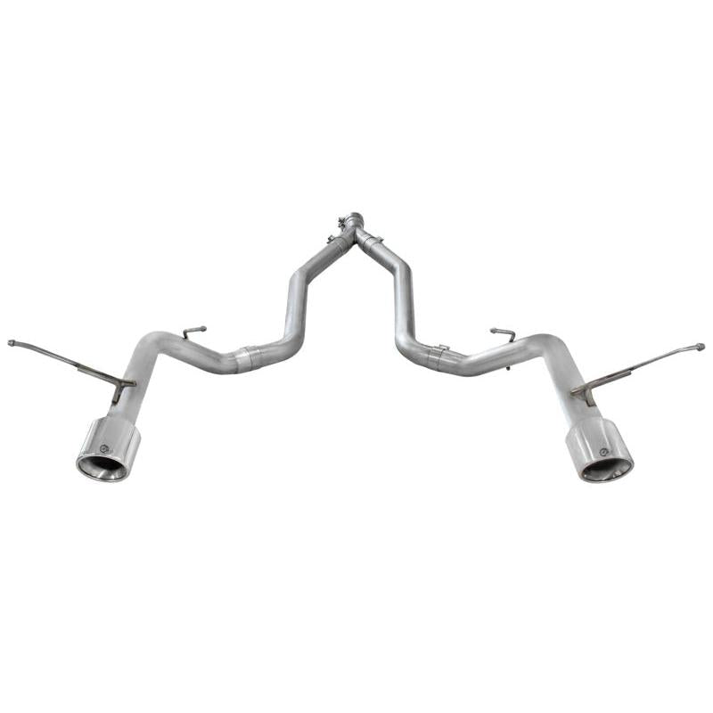 aFe MACHForce XP 14+ Jeep Grand Cherokee V6 3.0L (td) 2.5in DPF-Back 409SS Exhaust w/o Resonators-SR1 Performance