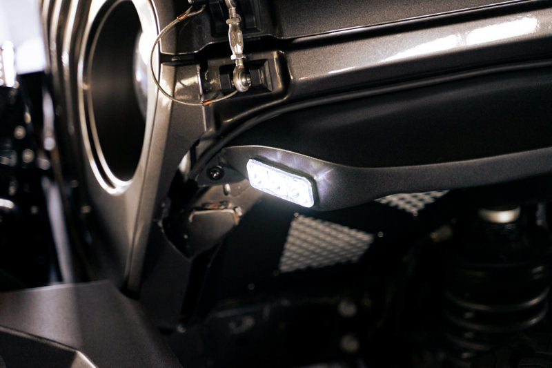 DV8 Offroad Jeep Wrangler JL Slim Fender Flares - Part Number FDJL-07
