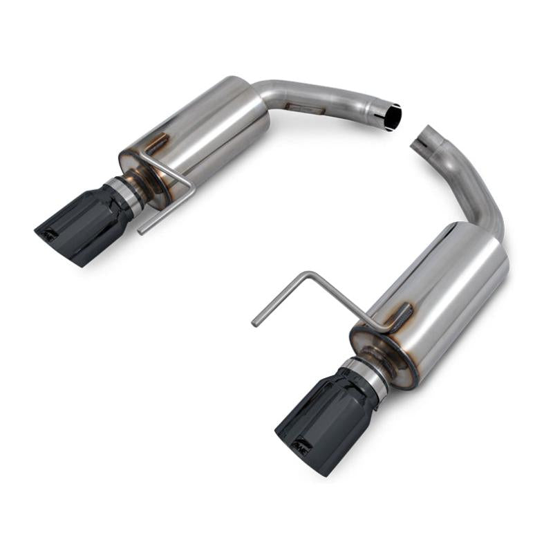 AWE Tuning S550 Mustang EcoBoost Axle-back Exhaust - Touring Edition (Diamond Black Tips)