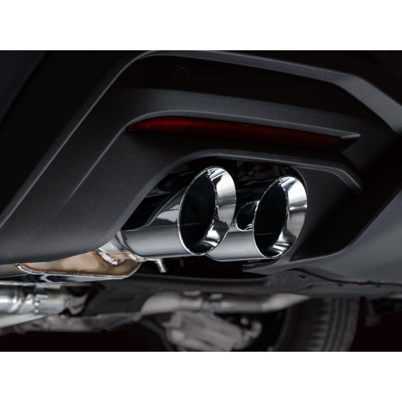 AWE 2024 Ford Mustang GT Fastback S650 RWD SwitchPath Catback Exhaust w/ Quad Chrome Silver Tips