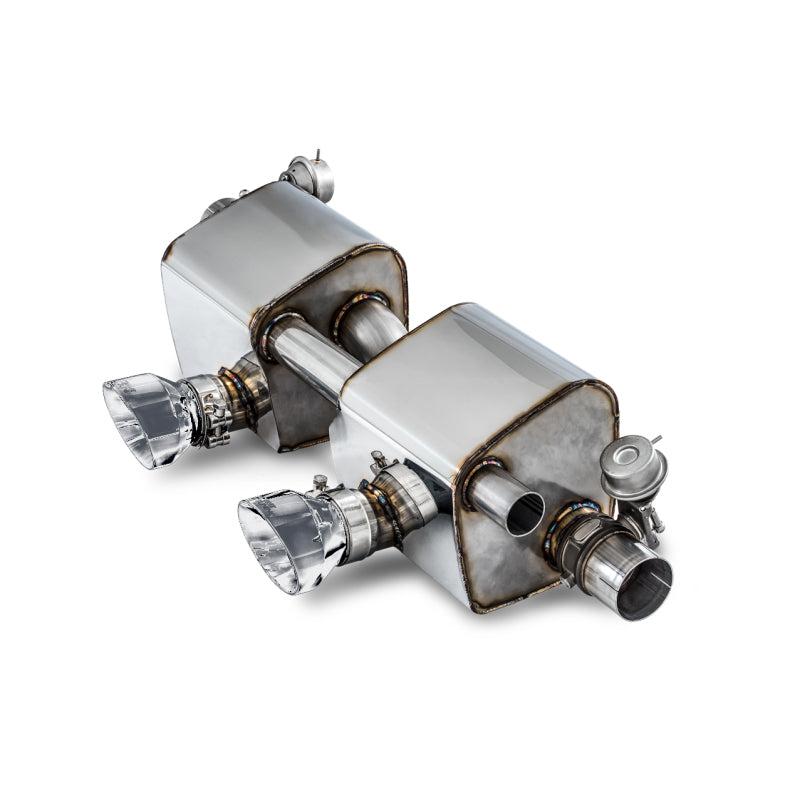 AWE Tuning Porsche 911 (991.2) Carrera / S SwitchPath Exhaust for PSE Cars - Chrome Silver Tips