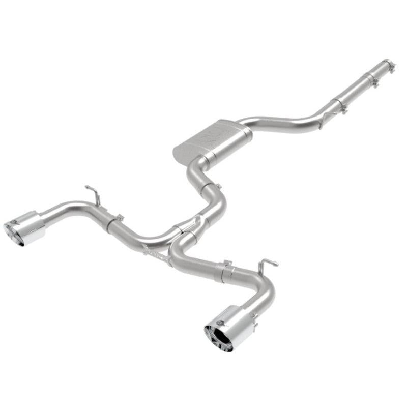 aFe MACHForce XP 3in-2.5in SS Exhaust Cat-Back 18-19 Volkswagen GTI (MK7.5) L4-2.0L (t) - Polished-SR1 Performance