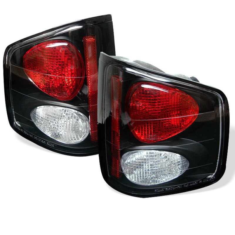 Spyder Chevy S10 94-04/GMC Sonoma 94-04/Isuzu Hombre 96-00 Euro Tail Lights Blk ALT-YD-CS1094-BK-SR1 Performance