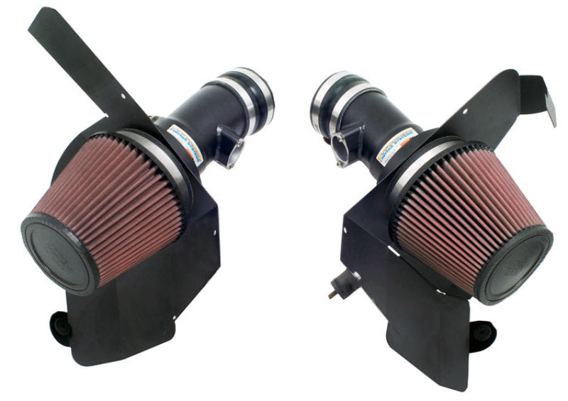 K&N 06-07 BMW M5 5.0L Flat Black Typhoon Short Ram Intake-SR1 Performance
