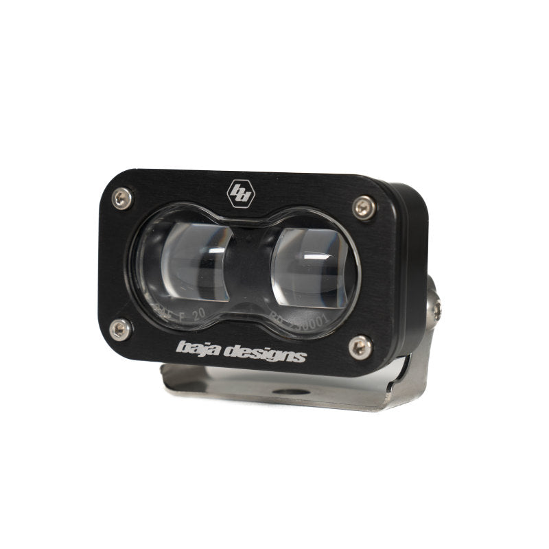 Baja Designs 21-22 Ford Bronco w/Steel Bumper S2 SAE Pro Fog Pocket Light Kit - Clear-SR1 Performance