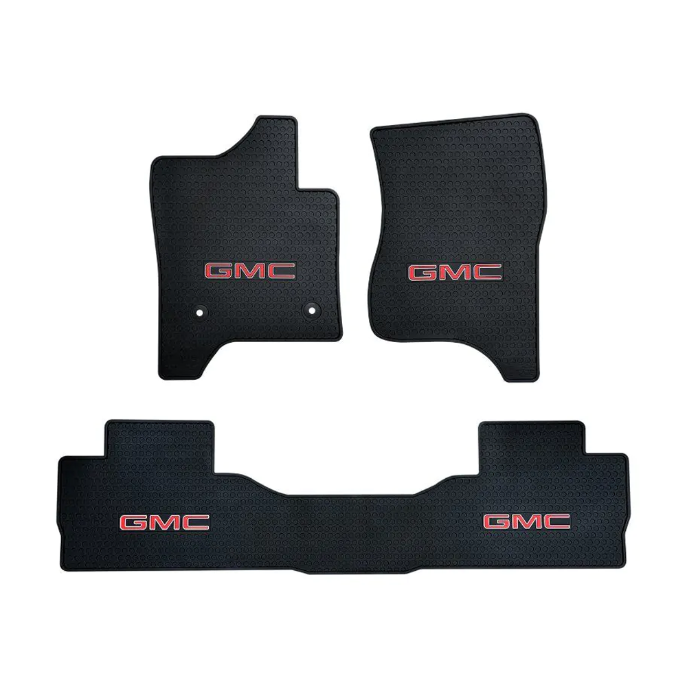 Lloyd Mats Custom-Fit All-Weather Rubber Mats for GMC Yukon XL or Denali XL 2015-2020