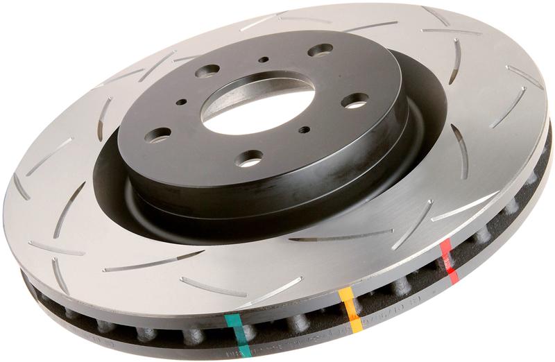 DBA 42445S 4000 Series Rear Slotted Rotor for Dodge Charger & Challenger with Brembo Caliper