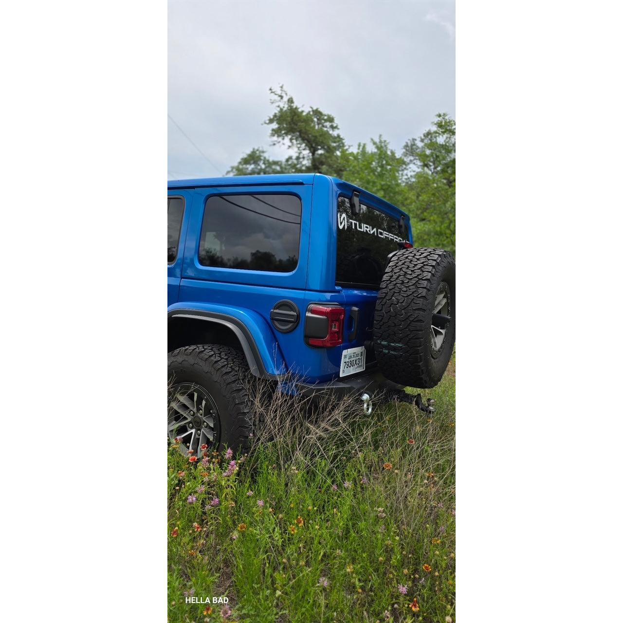 Jeep Wrangler JL Rear Bumper with Hitch Receiver | 2018–2026