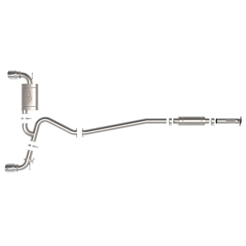 aFe 22-23 Hyundai Kona N L4-2.0L (t) Takeda 3in 304 SS Cat-Back Exhaust System w/ Polished Tips