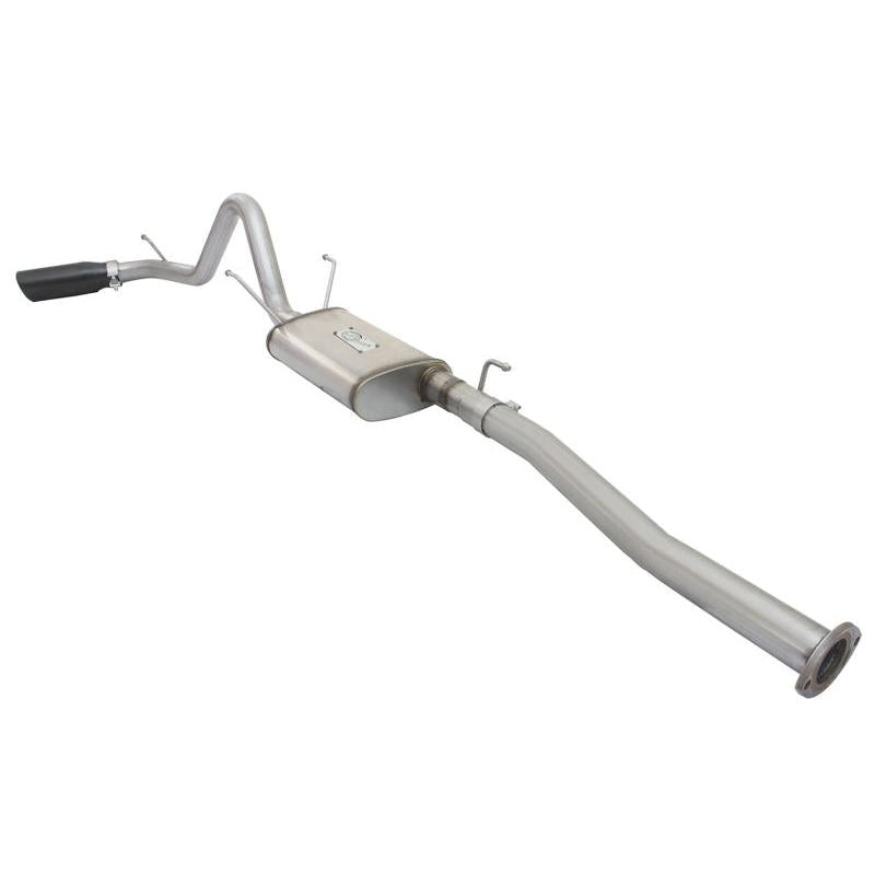 aFe MACH Force XP 2.5in Cat-Back Stainless Steel Exhaust System w/Black Tip Toyota Tacoma 13-14 2.7L-SR1 Performance