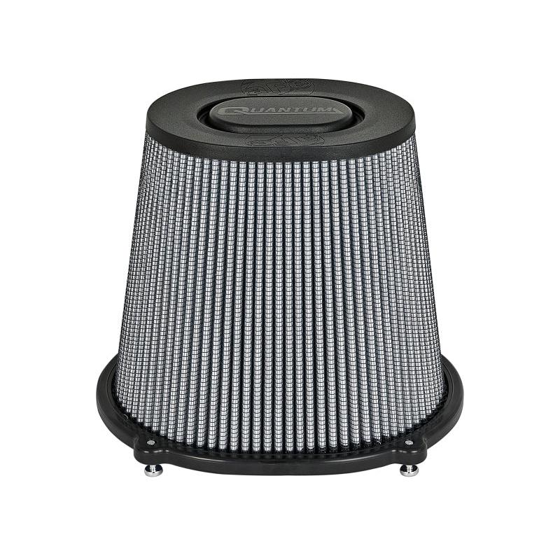 aFe Quantum Intake Pro DRY S Universal Air Filter F-5in. / B-(10x8.75) / T-(6.75x0.5) / H-8in.