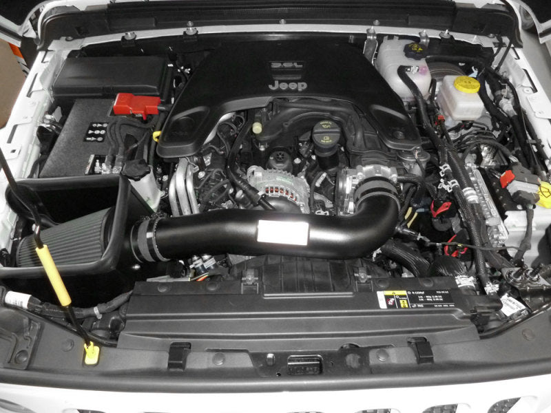 K&N 2018 Jeep Wrangler JL V6-3.6L F/I Blackhawk Performance Intake Kit (No Jeep Grand Cherokee)-SR1 Performance