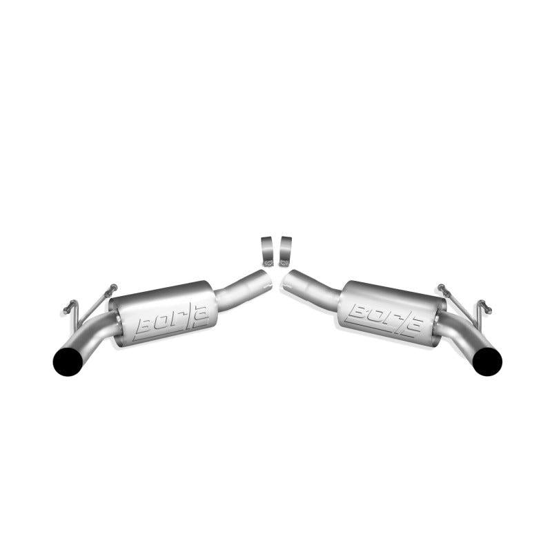 Borla 2010 Camaro 6.2L ATAK Exhaust System w/o Tips works With Factory Ground Effects Package (rear