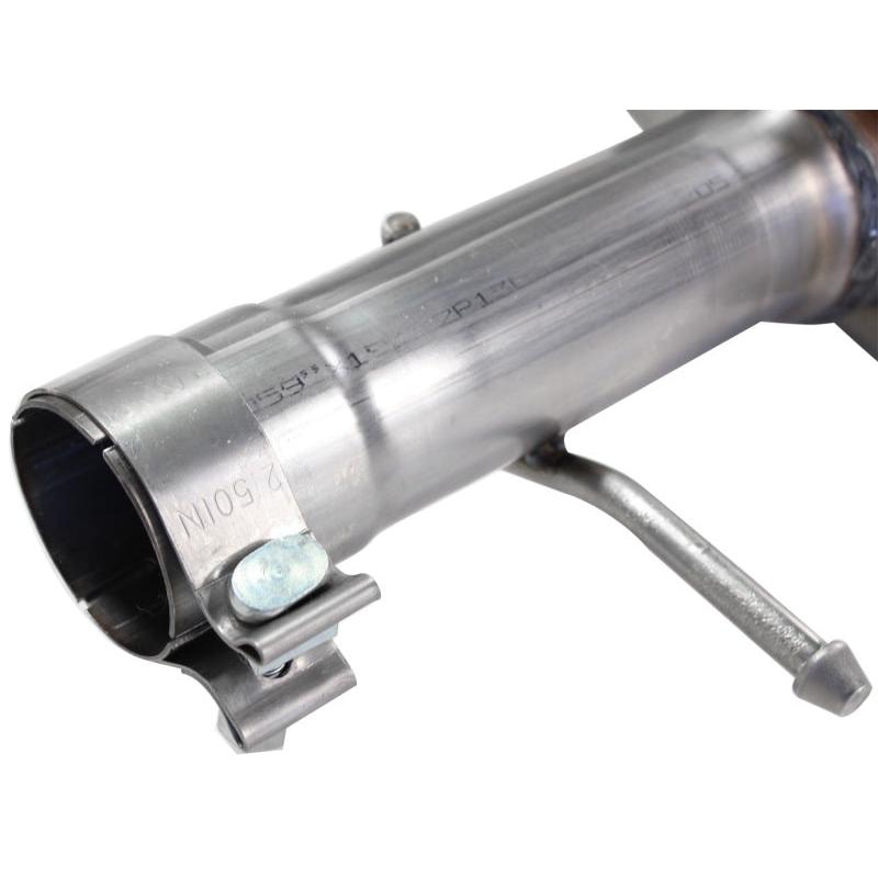aFe MACHForce XP Exhaust Cat-Back 3in SS-409 Hi-Tuck inRBin 12-14 Jeep Wrangler Unlimited V6 4Dr-SR1 Performance