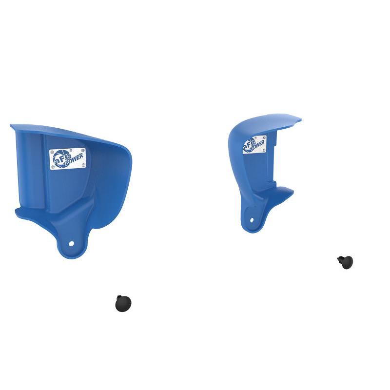 aFe Magnum FORCE Dynamic Air Scoop 15-18 BMW M3/15-20 M4 - Blue-SR1 Performance