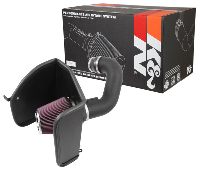 K&N 15-16 CHEVROLET COLORADO V6 3.6L FI Performance Air Intake System-SR1 Performance