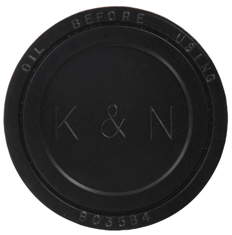 K&N Universal Rubber Filter 2.5in Flange ID x 3.5in OD x 5in Height-SR1 Performance
