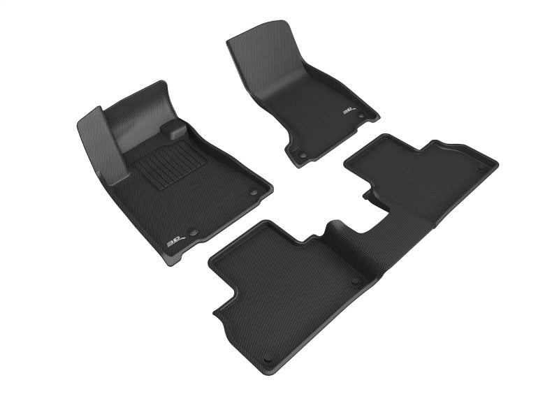 3D Maxpider 19-23 Maserati Levante Kagu Floor Mat- Black R1 R2-SR1 Performance