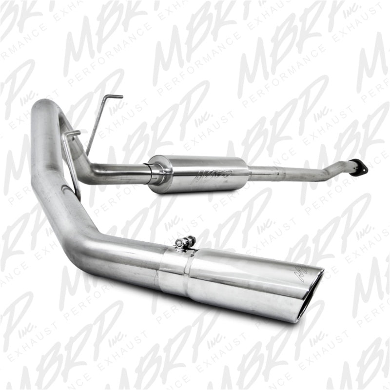 MBRP 11-12 Ford F150 V6 Ecoboost 3in T409 Cat Back Single Side Exit-SR1 Performance