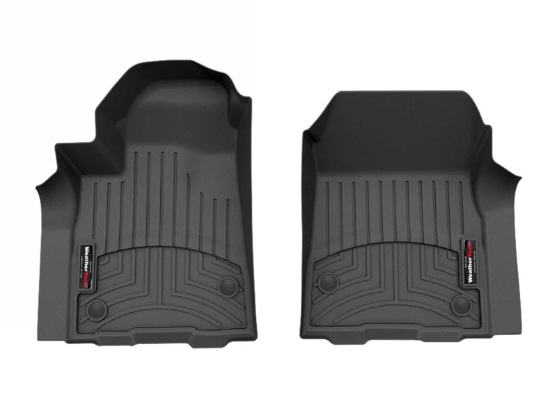 WeatherTech DigitalFit Front FloorLiner for Chevrolet Silverado EV 2024 - Black